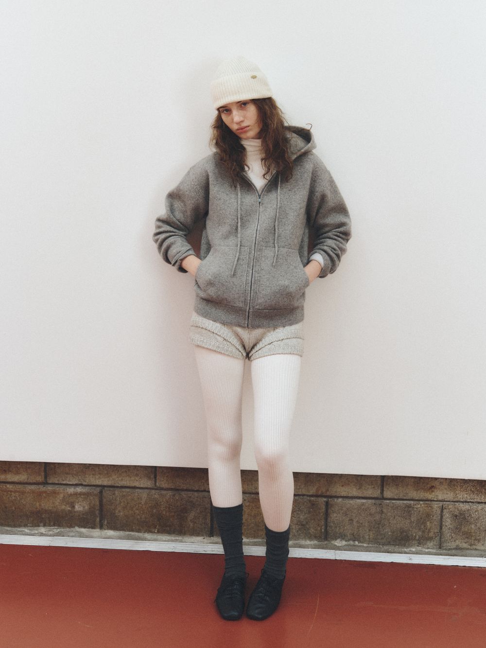 리플레인(REPLAIN) PURE WOOL HOODIE_GREY - 사이즈 & 후기 | 무신사