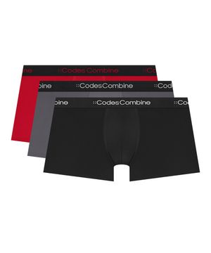 블랙밴딩 톤온톤로고 퓨징 드로즈 3PACK