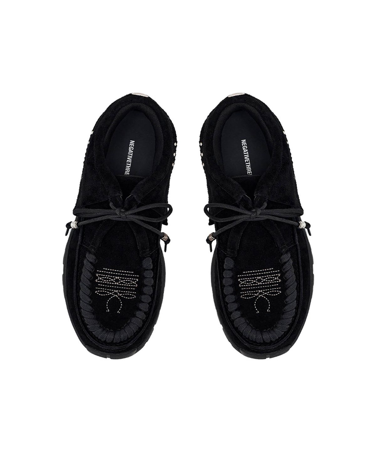 네거티브쓰리(NEGATIVETHREE) Desert Boots sneakers_Black