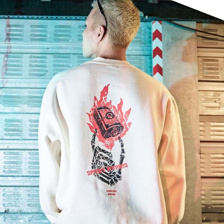 번아웃 보너스 맨투맨 3color