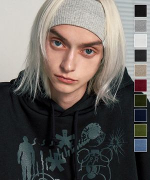 NP 패치 시그니처 골지 헤어밴드 10Ccolor