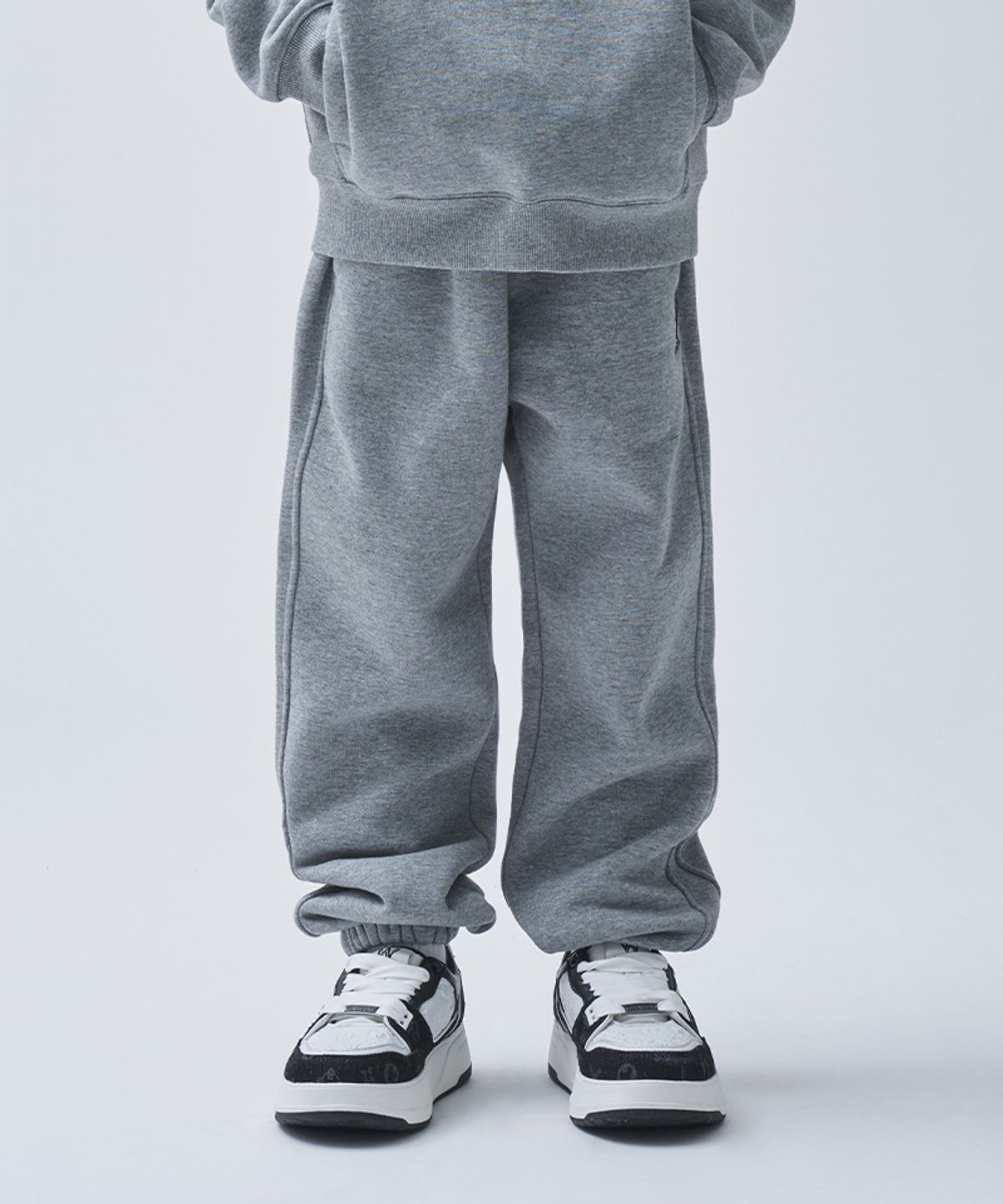 라이프워크 키즈(LIFEWORK KIDS) 키즈) 헤드셋 힙독 기모 조거 팬츠
