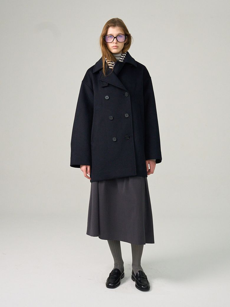 Overfit Pea Coat