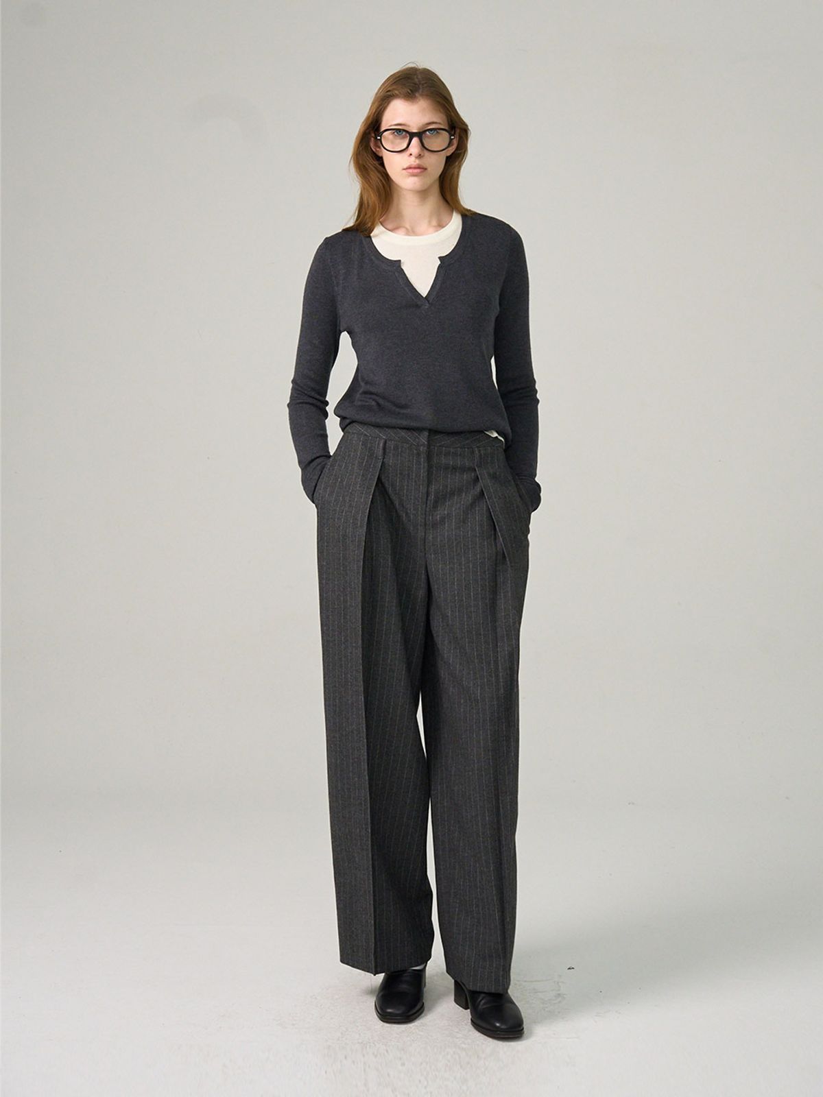 헌치(HUNCH) Layered Detail Knitwear
