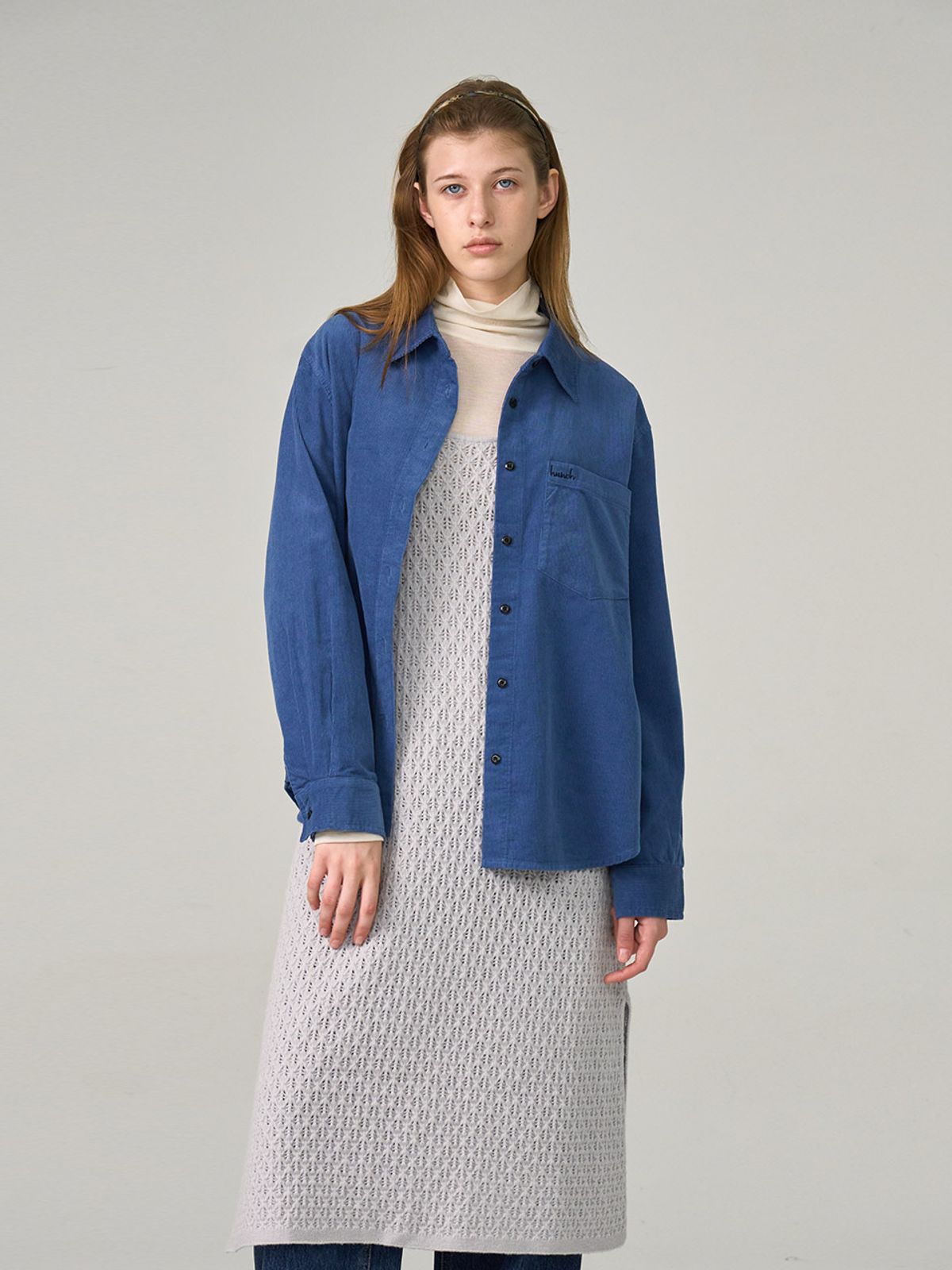 헌치(HUNCH) Modern Corduroy Shirt