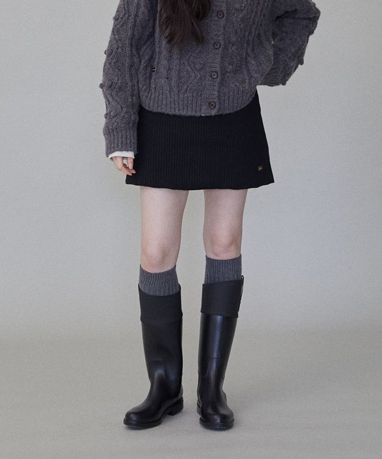 MONROE GOOSE SKIRT (BLACK)