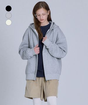 UNI 베이직 기모쭈리 후드집업(3컬러) LAJP7101