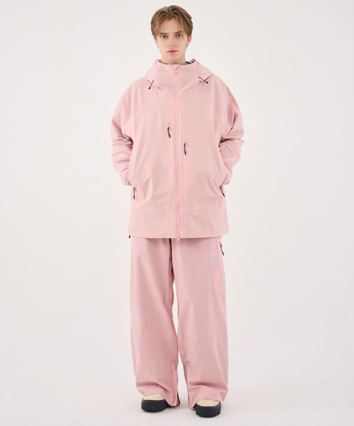 돌아우터웨어(DOLL OUTERWEAR) 2526 이보크 자켓(3L)&팬츠 세트 PINK  남녀공용