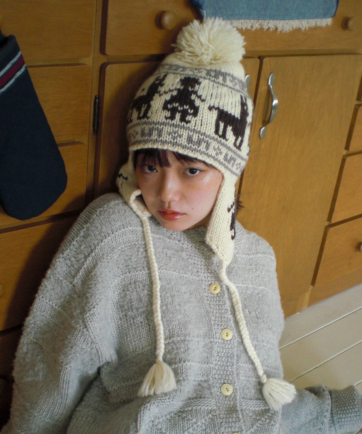 펀프롬펀(FUNFROMFUN) Nomad Handmade Earmuff, Cream