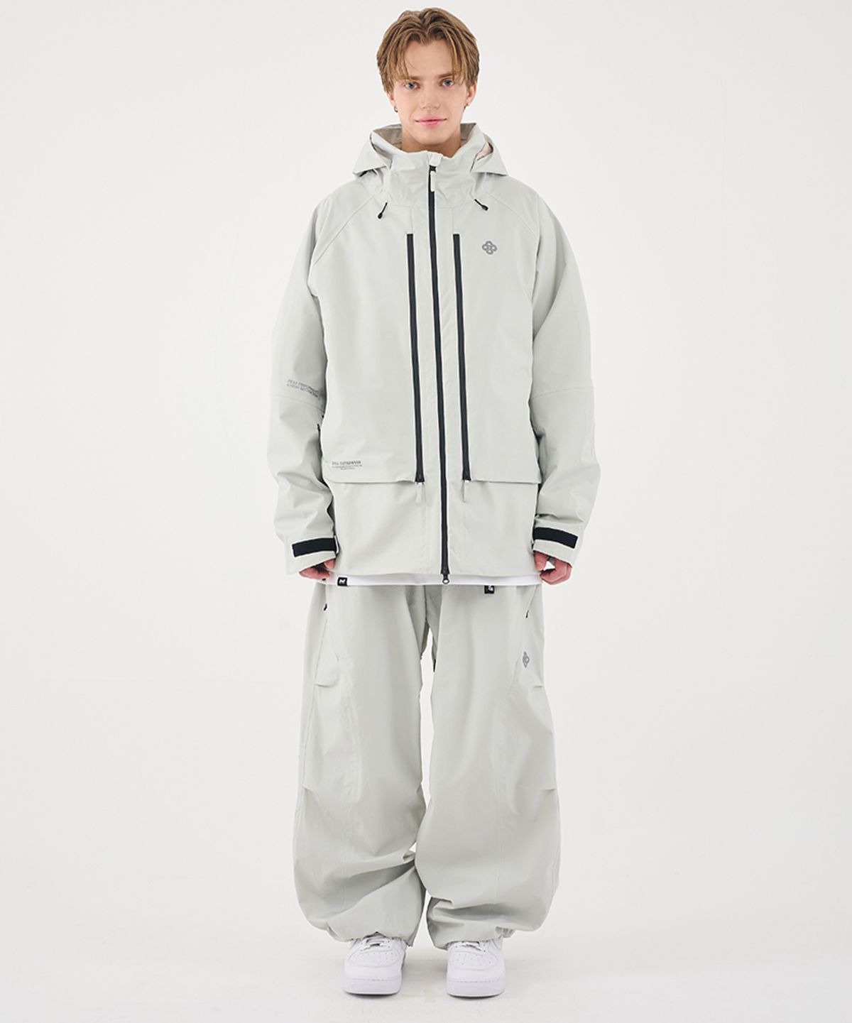 돌아우터웨어(DOLL OUTERWEAR) 2526 브릭 자켓(3L)&팬츠 세트 COOL GRAY 남녀공용