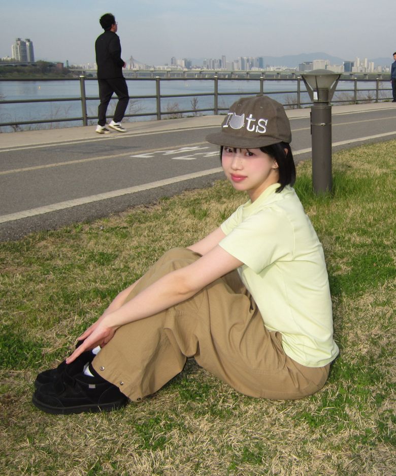 고양이 볼캡 (브라운)
