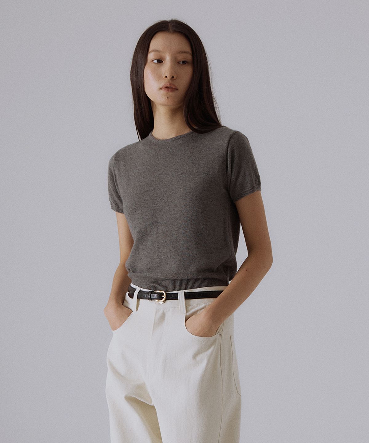 실른(SILN) Ever wool knit (GREY)