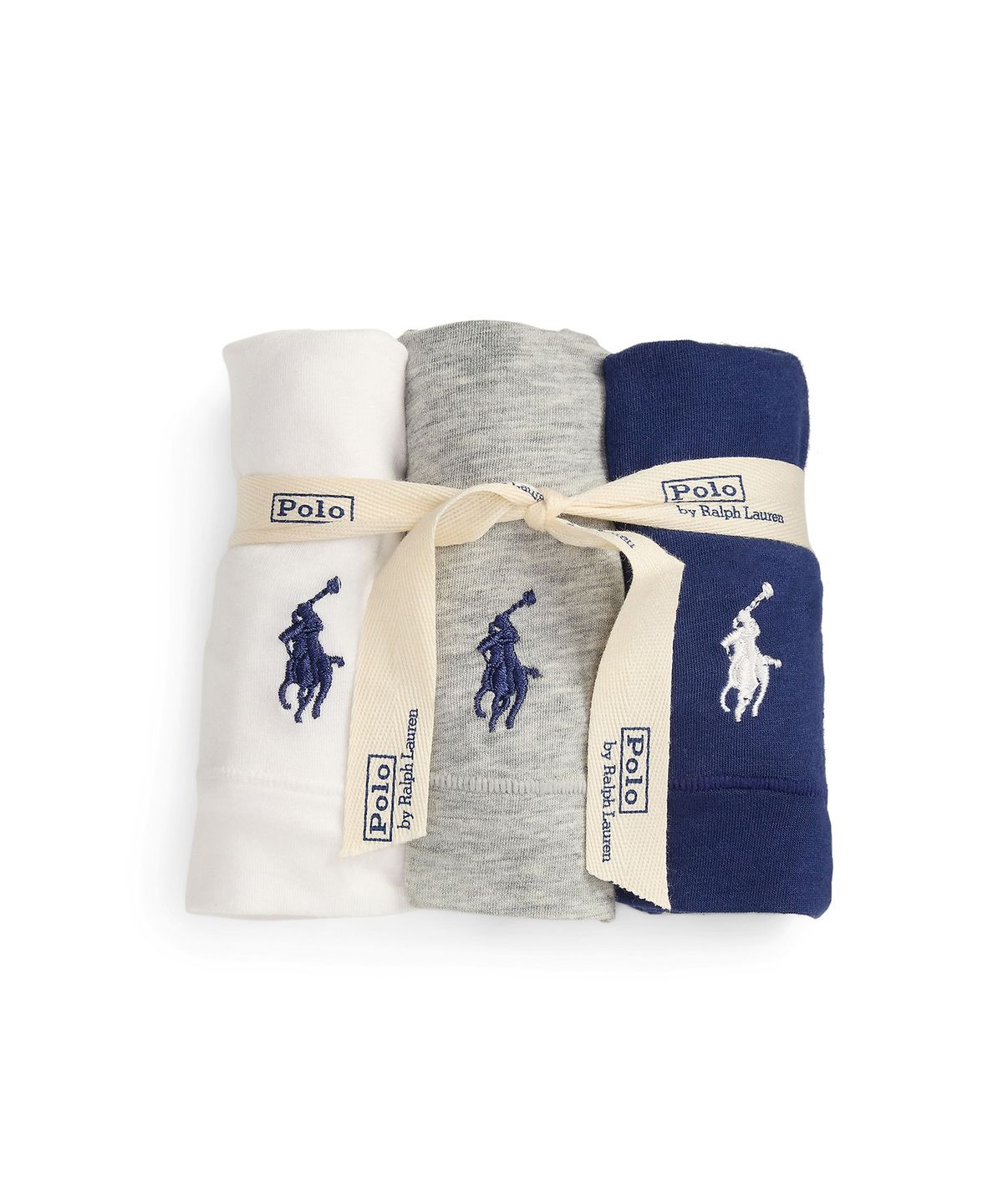 폴로 랄프로렌 이너웨어(POLO RALPH LAUREN INNERWEAR) [3PACK] 여성 네모 팬티 세트 4P0712