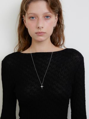 [Silver 925]Starpoint long Necklace