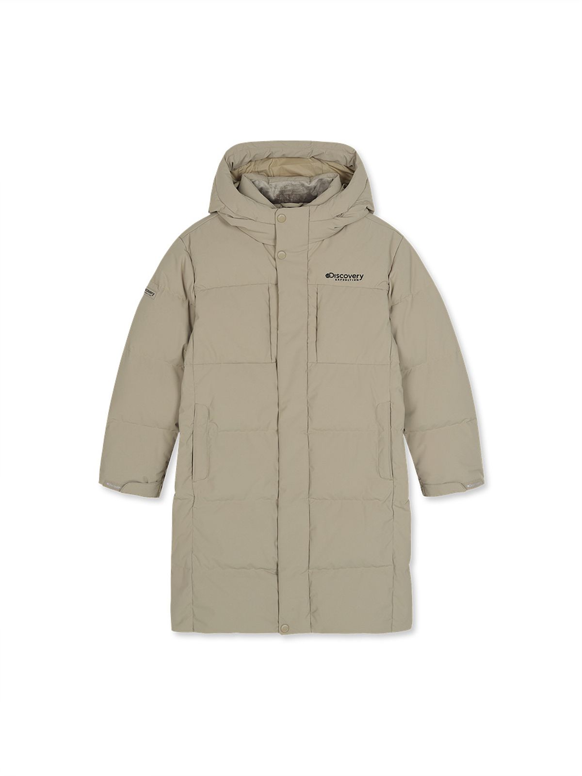 디스커버리 키즈(DISCOVERY KIDS) 패밀리 레스터G 구스다운 롱패딩 (L/BEIGE)