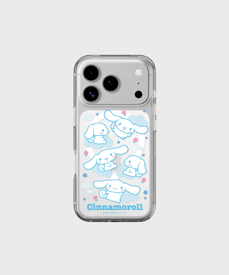 [아이폰18 출시] 시나모롤 패턴 맥세이프 케이스 for iPhone Series