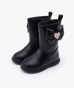 펄하트 여아 겨울 털 미들 부츠