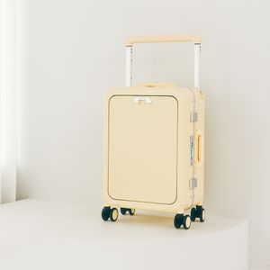 투어랩 와이드 핸들 캐리어 20인치 [옐로우]