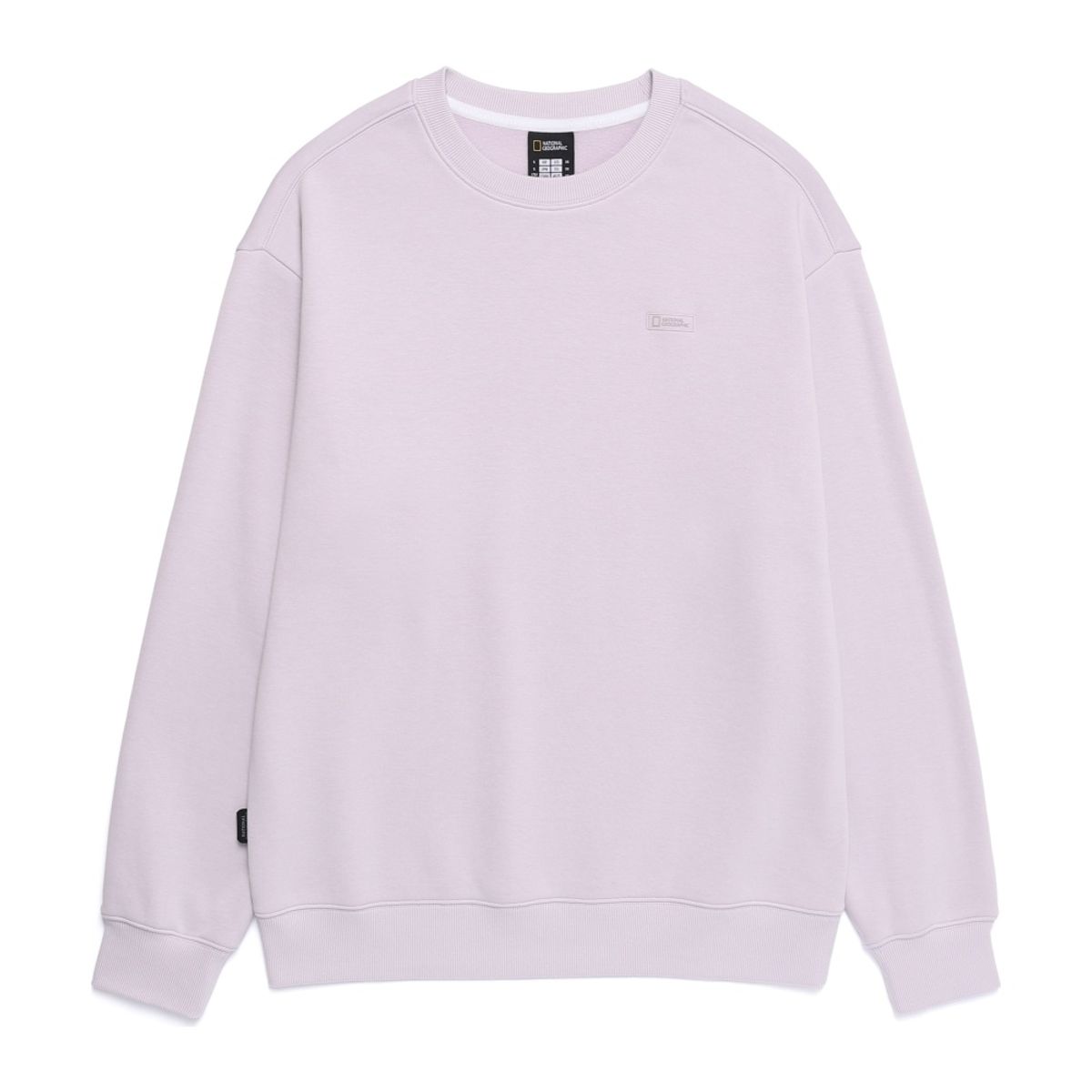 내셔널지오그래픽(NATIONALGEOGRAPHIC) N254USW230 머레이 그래픽 맨투맨 LAVENDER