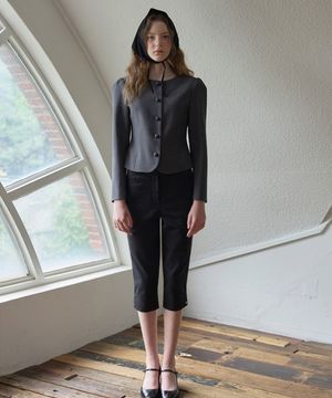 플레르 버튼 카프리 팬츠_Fleur Capri Pants_3colors