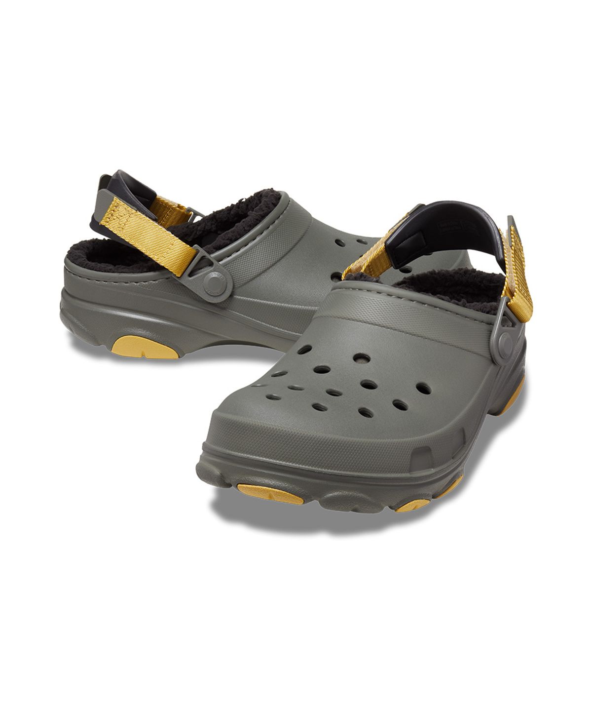 크록스(CROCS) 성인 올터레인 라인드 클로그 OLI (25FUCL207936)