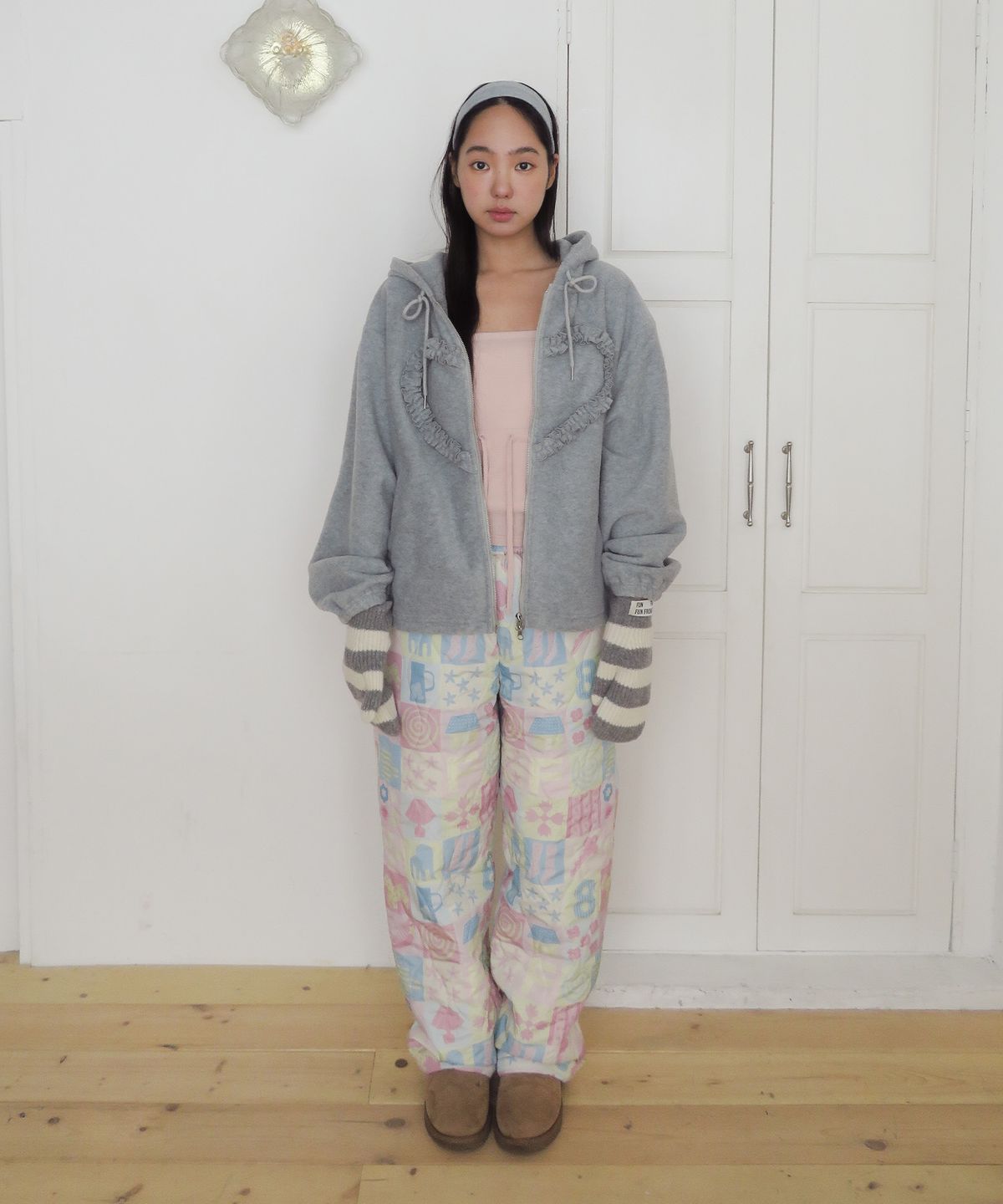 펀프롬펀(FUNFROMFUN) Granny Padding Pants, Multi