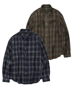 [2PACK] EASY FLOW CHECK SHIRTS (4colors)