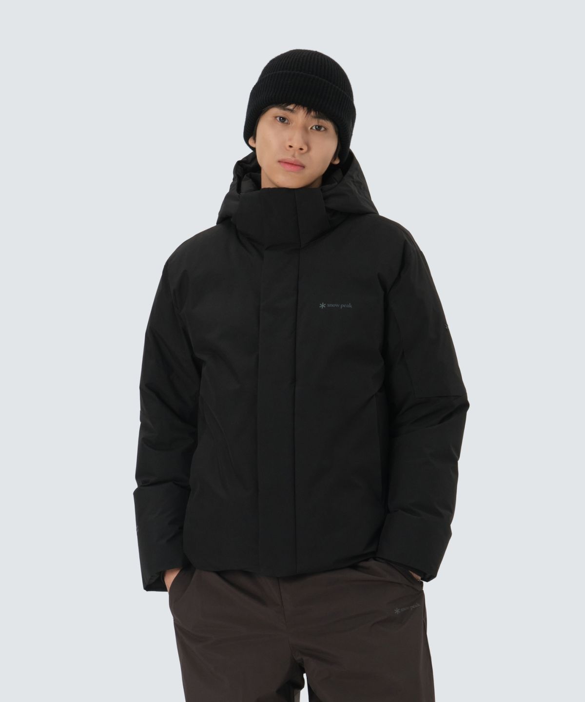 스노우피크 어패럴(SNOWPEAK APPAREL) 드라이피크 윈드스토퍼 헤비 다운 자켓 (S25WMPDJ02) Black