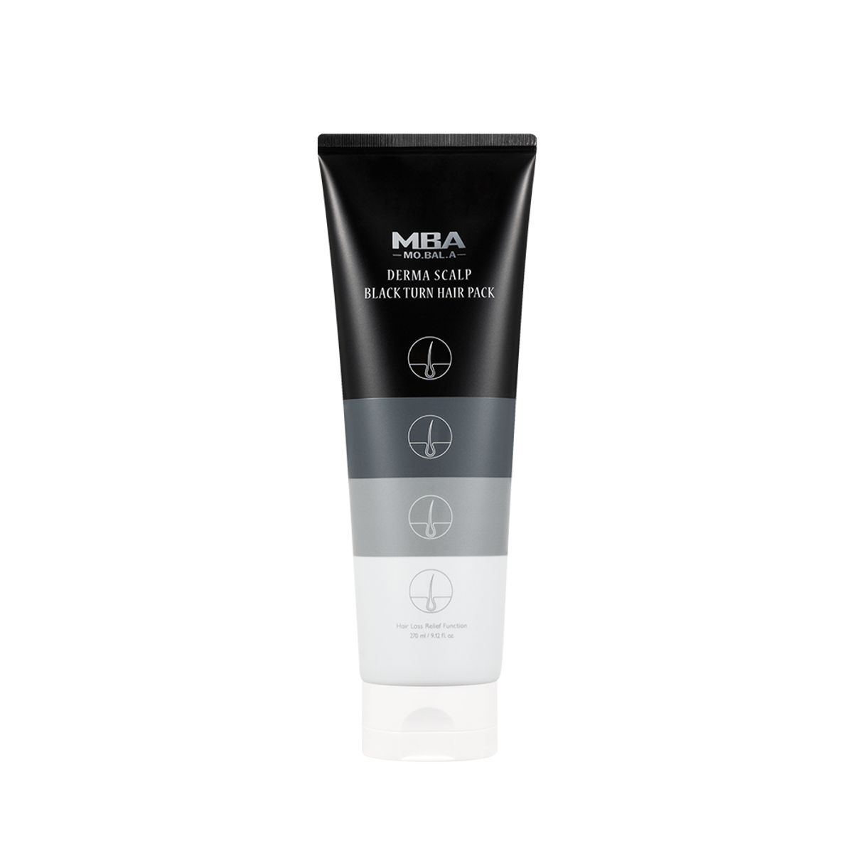 데이셀코스메틱(DAYCELLCOSMETICS) 모발아 더마스칼프 블랙턴 헤어 팩 270ml