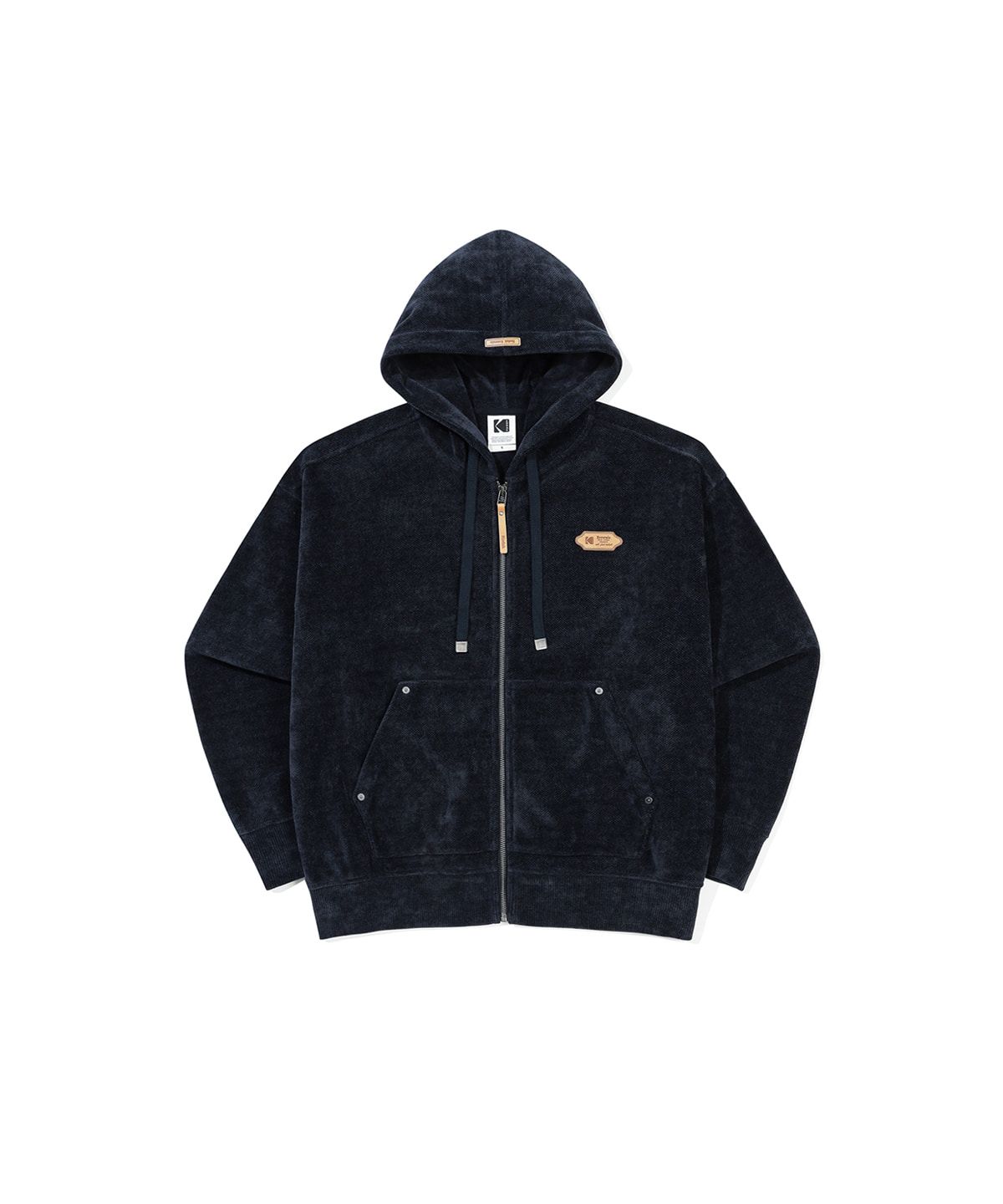 코닥(KODAK) 크리미 후드 집업 NAVY