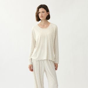 캡 내장 베리 플라워 여성 잠옷 세트