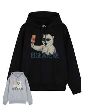폴라 갱 베이비 베어 오버핏 후디 (2color)
