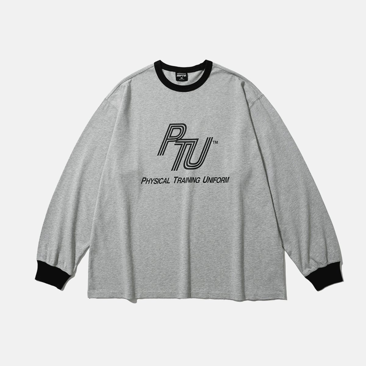 엠피티유(MPTU) [AW25] PTU RINGER L/S SHIRT / HEATHER GRAY