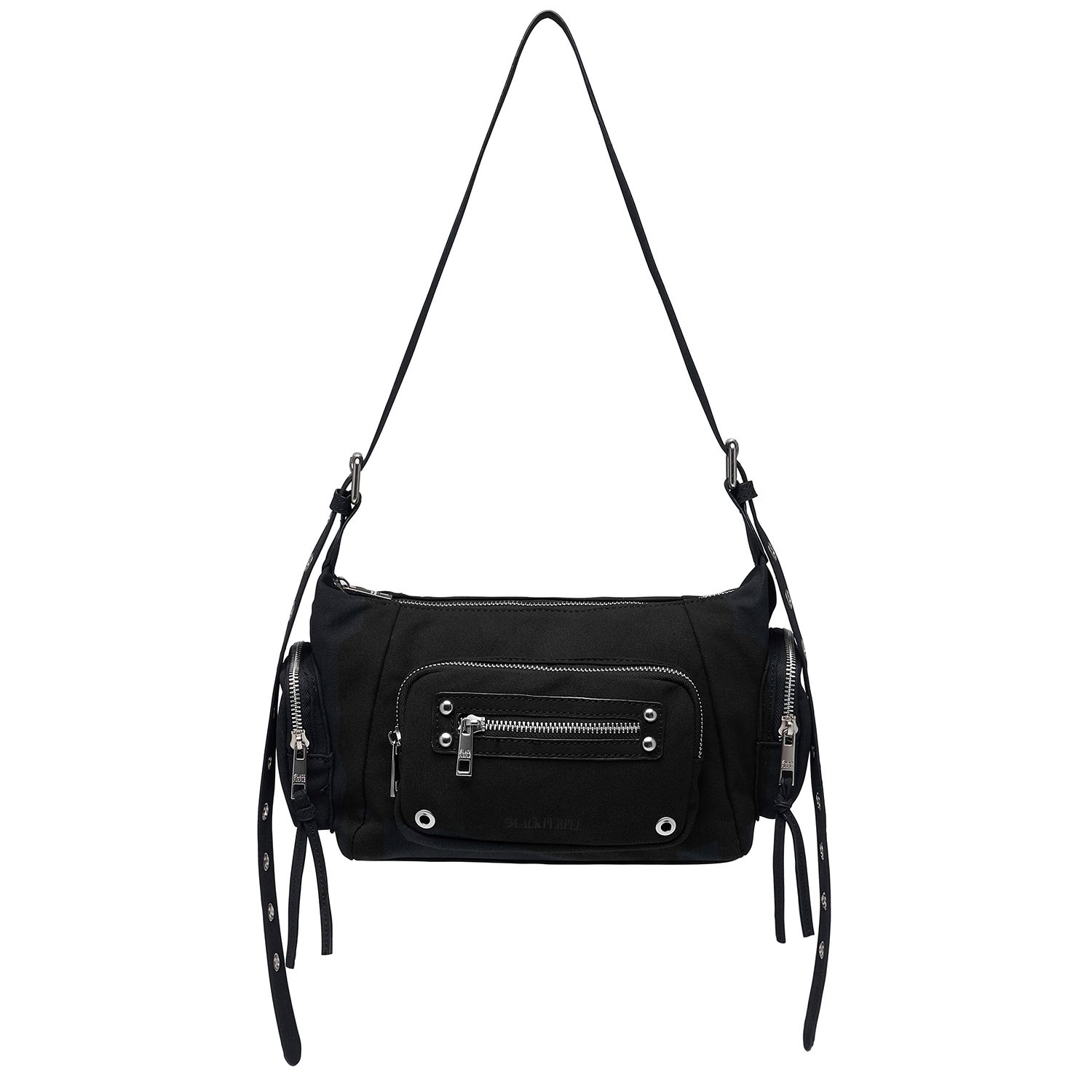 BLACK PURPLE ムシンサ Marco Bag_BLACK バッグ MUSINSA公式 | BLACK PURPLE マルコバッグ Marco Bag_マットブラック
