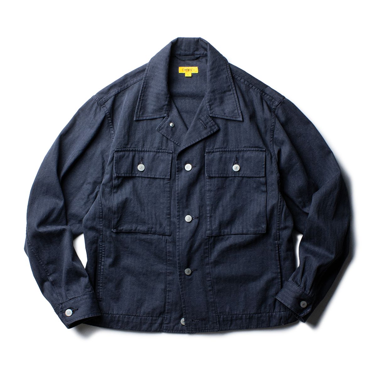 더 레스큐(THE RESQ) HBT M43 KILROY JACKET [AGED NAVY]