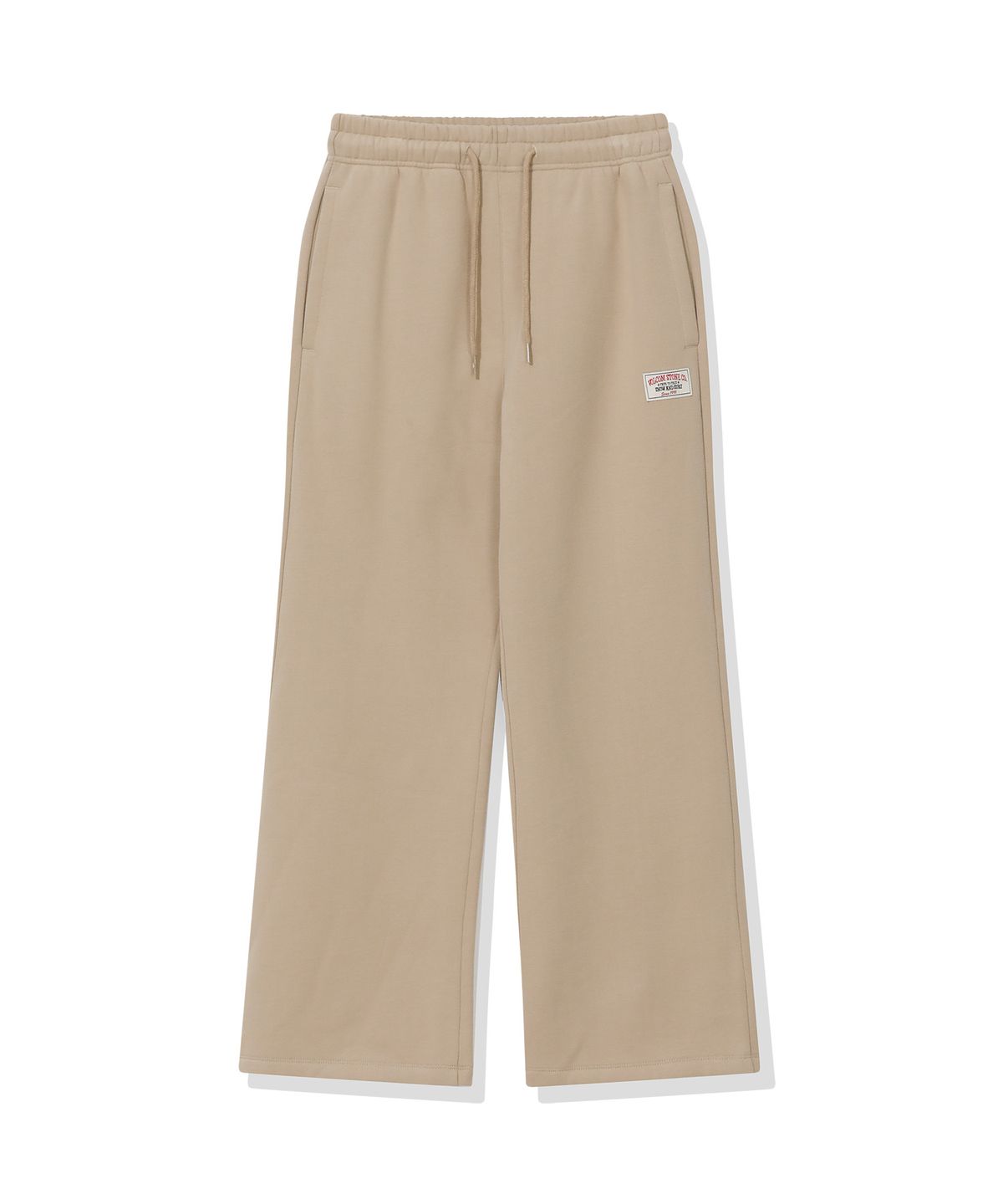 볼컴(VOLCOM) 우먼즈 와이드 스웻 팬츠(베이지)