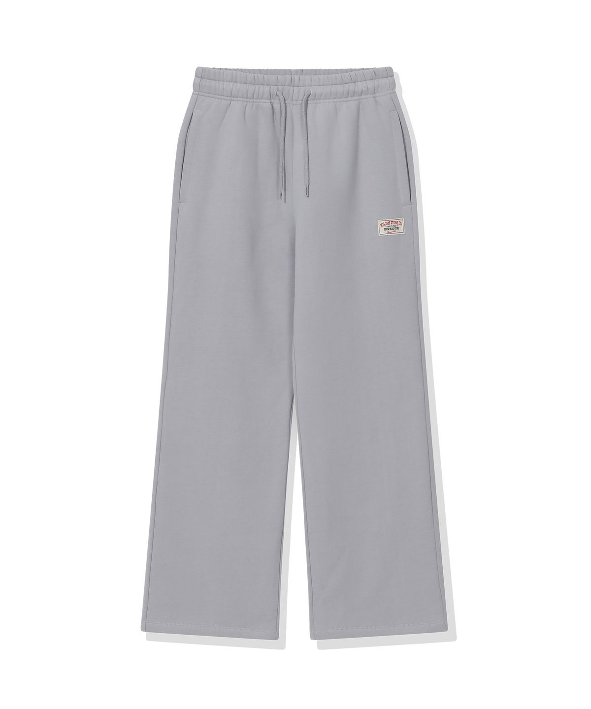 볼컴(VOLCOM) 우먼즈 와이드 스웻 팬츠(라이트 그레이)