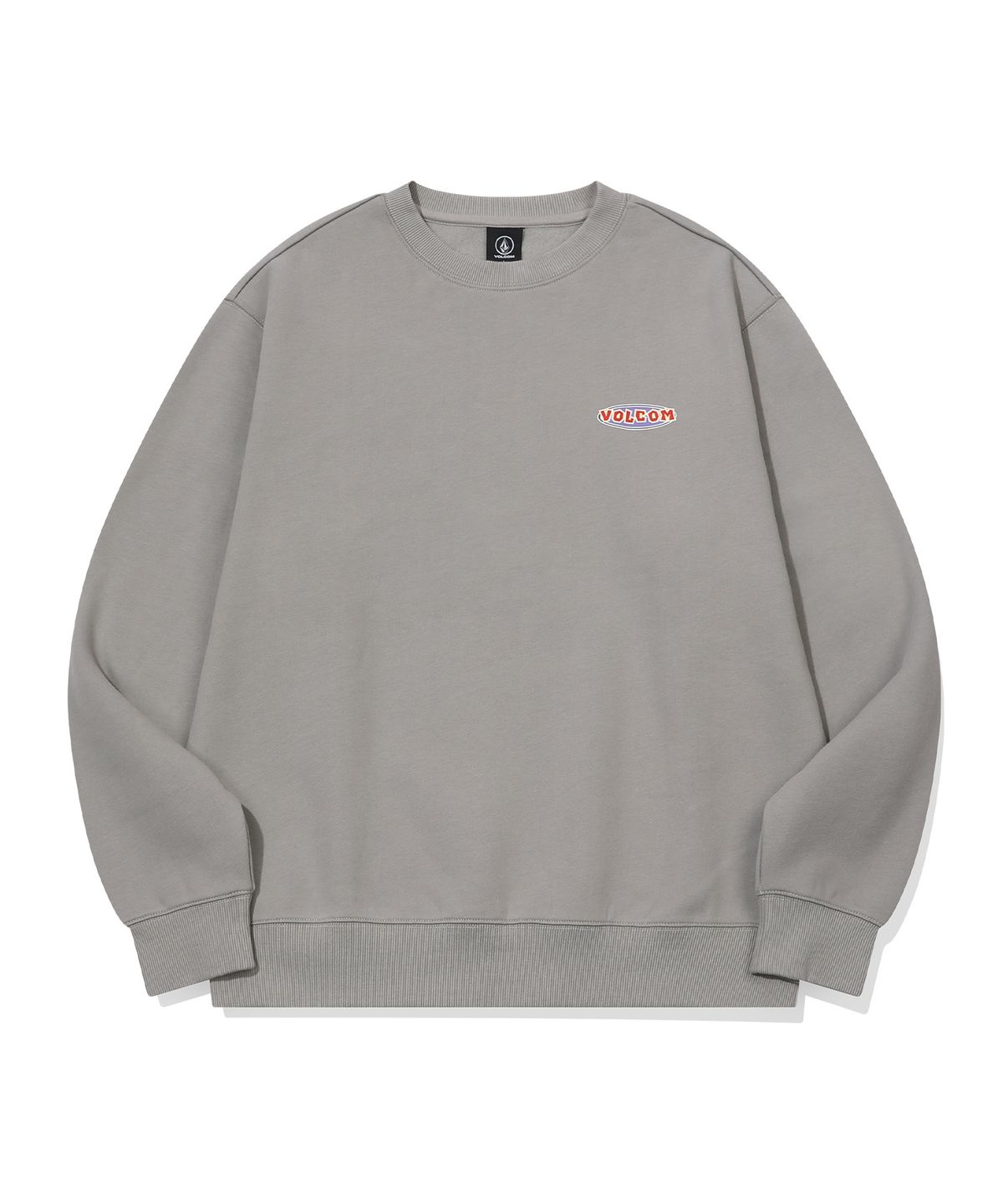 볼컴(VOLCOM) 스톤에이지 서클 와펜 기모 맨투맨(웜 카키)