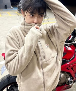 스노우 앤 서프 플리스 집업(베이지)