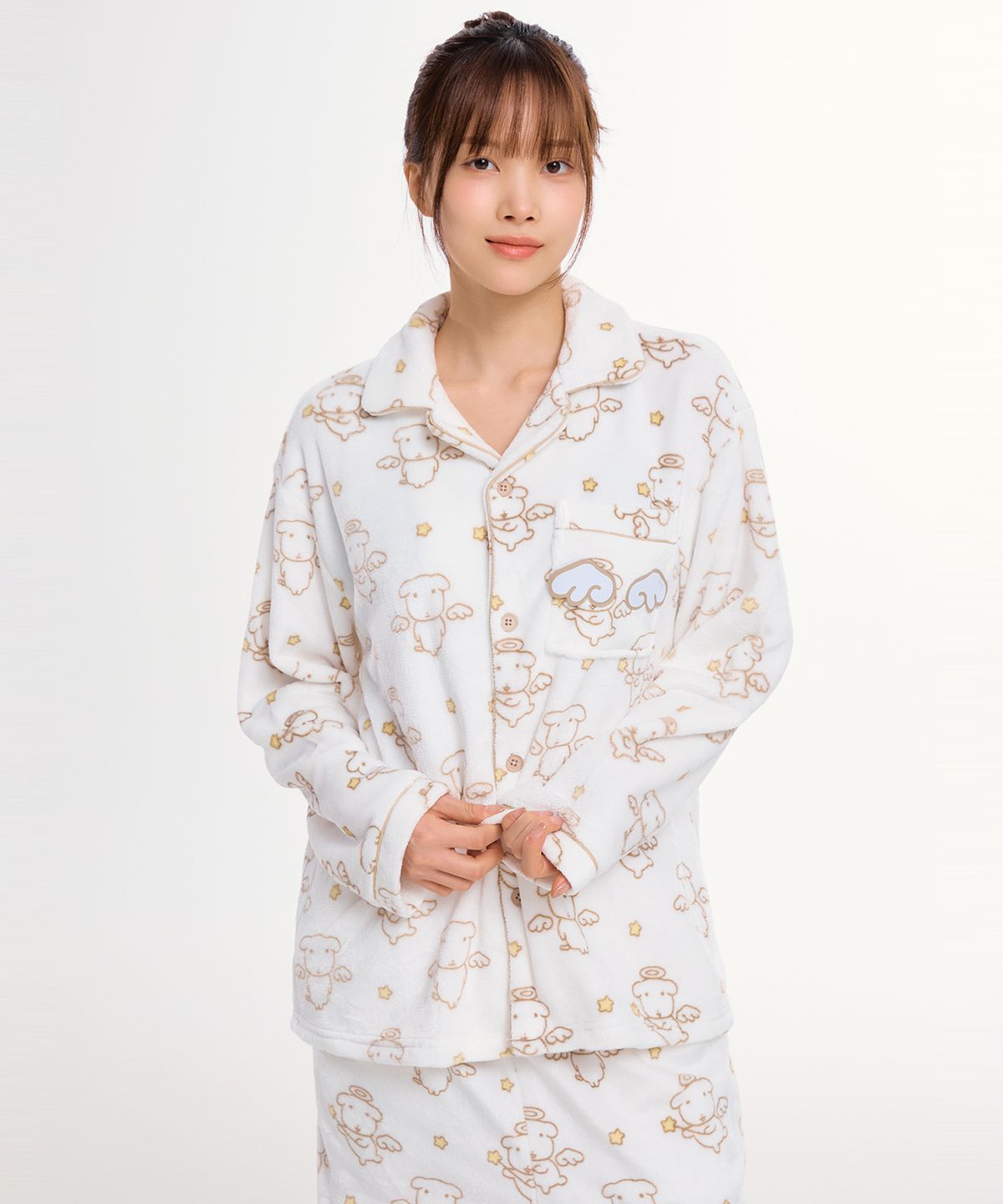 스파오(SPAO) [가나디] 천사와 악마 수면 파자마(WHITE)_SPPPG11U04
