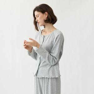 비쥬 플라워 여성 잠옷 세트