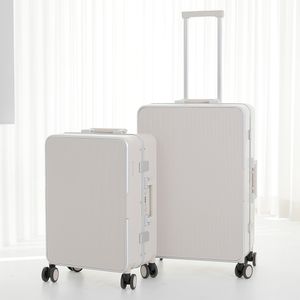 모던 프리미엄 캐리어 24인치 [아이보리]