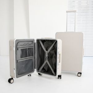 모던 프리미엄 캐리어 20인치 [아이보리]