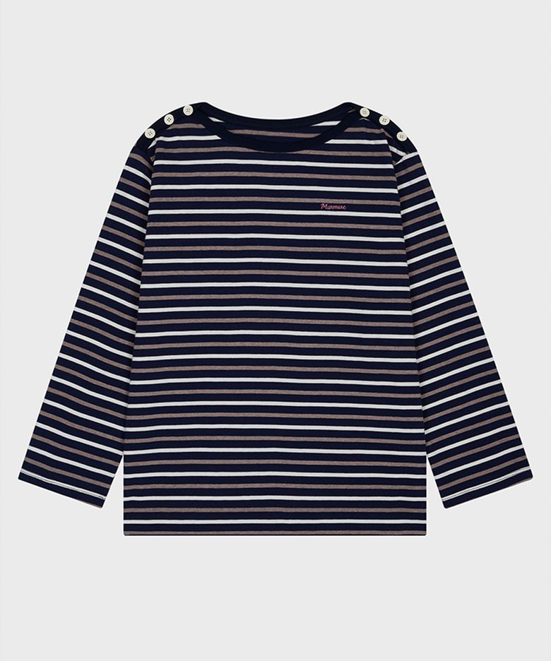에그 오프숄더 보트넥 티_Egg Off shoulder T_2colors