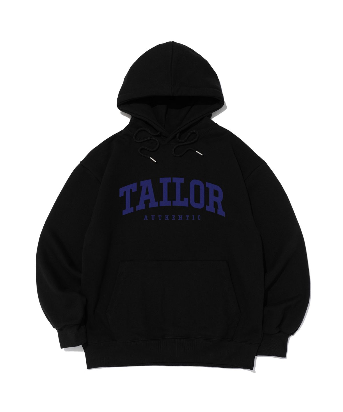 테일러 스튜디오(TAILOR STUDIO) [기모/NO기모] 엔비엘 스탠다드 로고 후드 (블랙)
