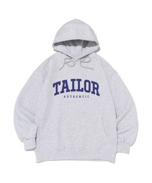 엔비엘 스탠다드 로고 후드 (화이트멜란지)