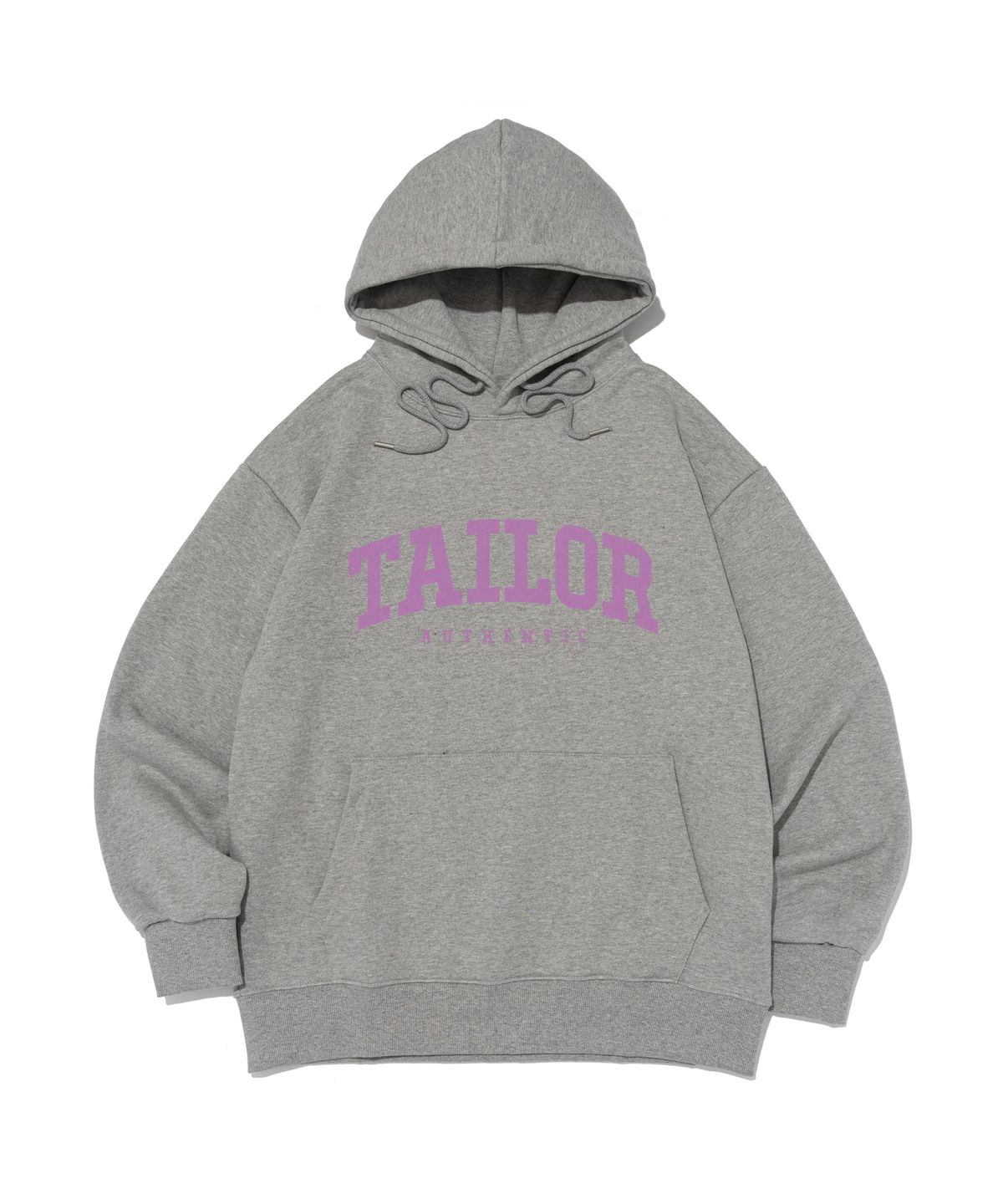 테일러 스튜디오(TAILOR STUDIO) 엔비엘 스탠다드 로고 후드 (멜란지)