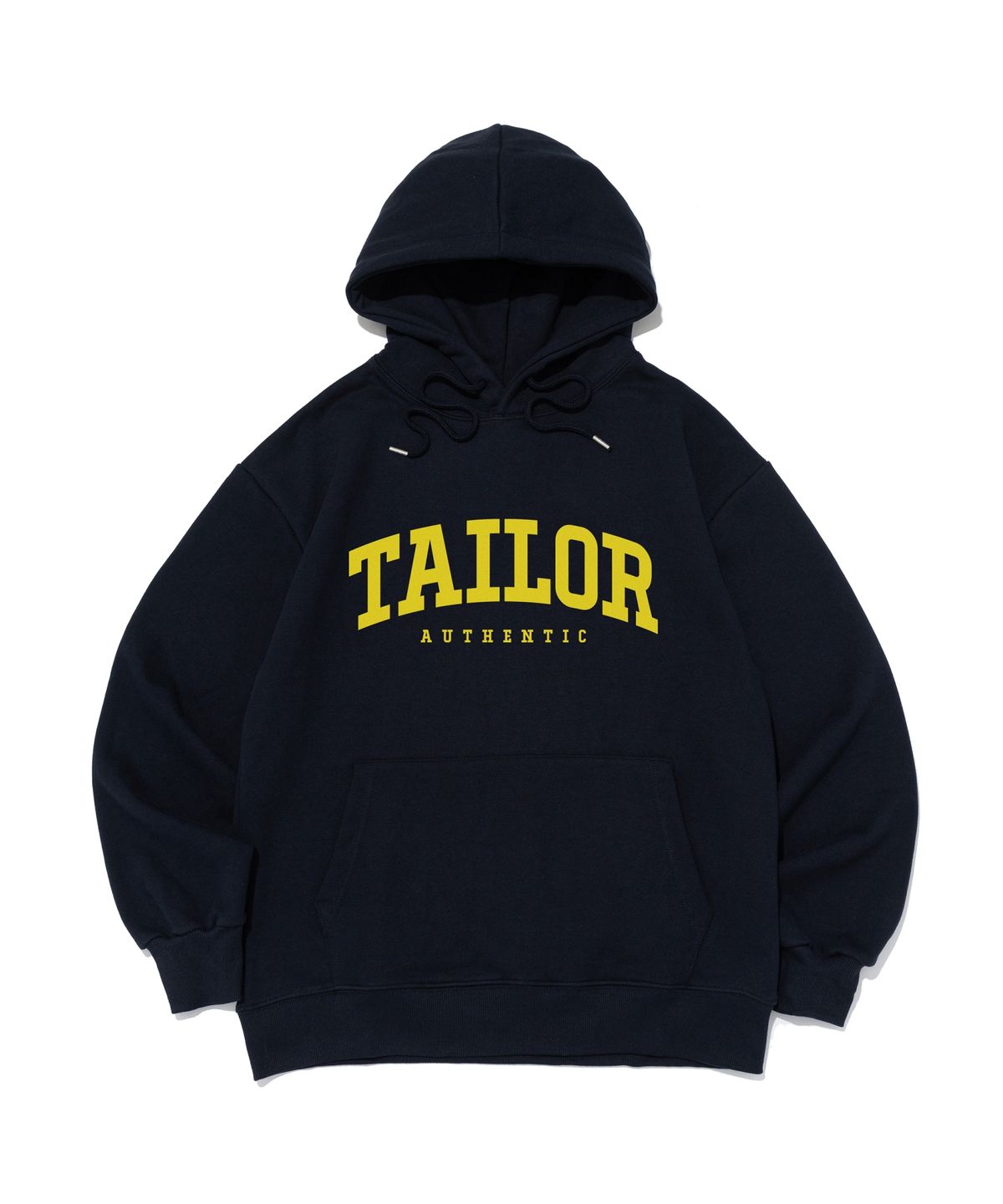 테일러 스튜디오(TAILOR STUDIO) [기모/NO기모] 엔비엘 스탠다드 로고 후드 (네이비)