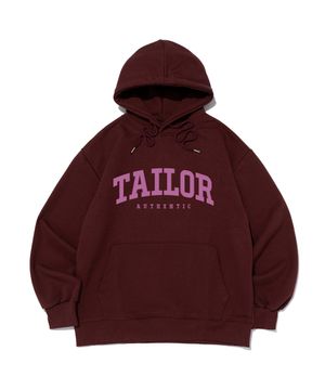 엔비엘 스탠다드 로고 후드 (와인)