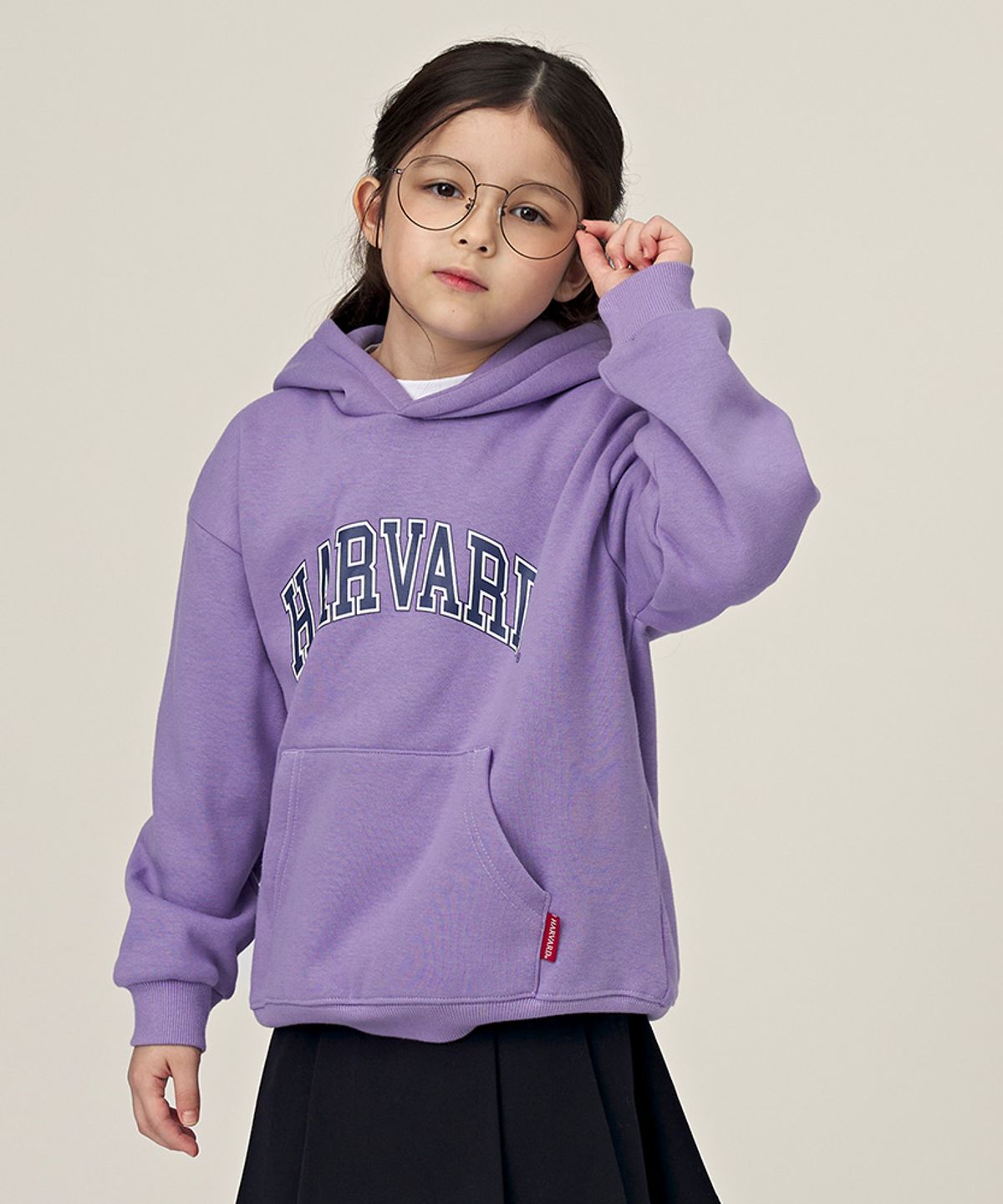 하버드 키즈(HARVARD KIDS) 스탠다드 하버드 기모 후디 B5W008